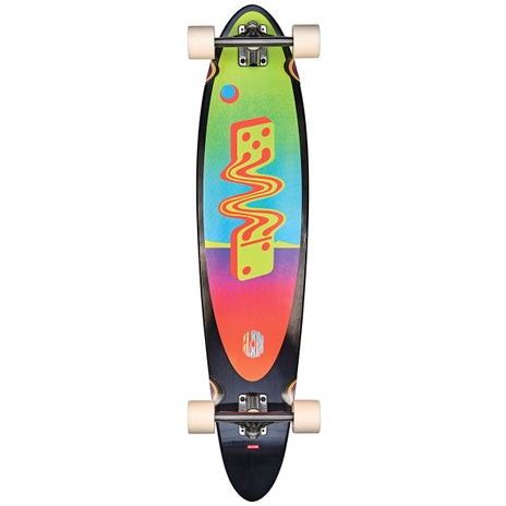 Globe Pinner Classic Longboard Skateboard in Yer Playin