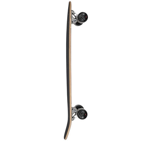 Globe The All-Time Longboard Skateboard in Red Marble Stack