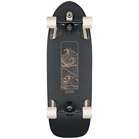 Globe Walrus Cruiser Skateboard in Black/Peaking