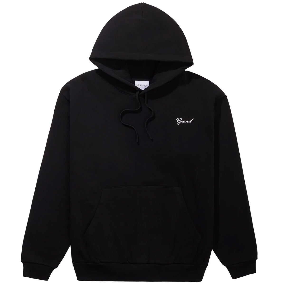 GRAND COLLECTION EMBROIDERED CREWNECK SWEAT / BLACK