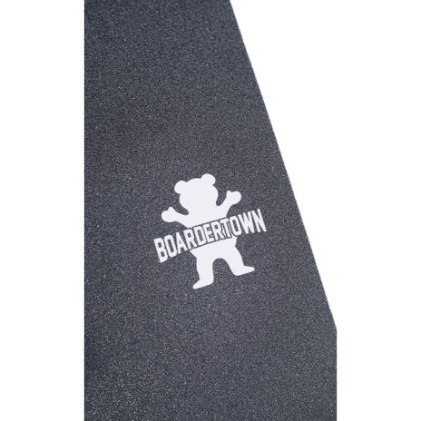 Grizzly x Boardertown OG Bear Skateboard Grip in Black