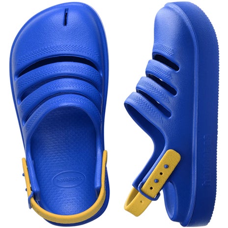 Havaianas Kids Clog Jandal in Blue/Blue