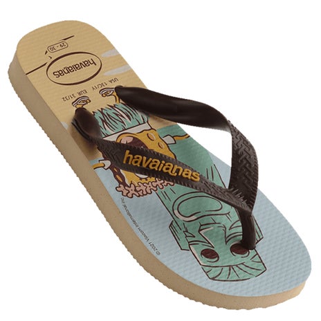 Havaianas Kids Top Sponge Bob Jandal in Golden