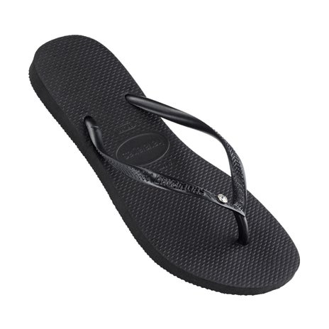 Havaianas Slim SW Crystal II Jandal in Black