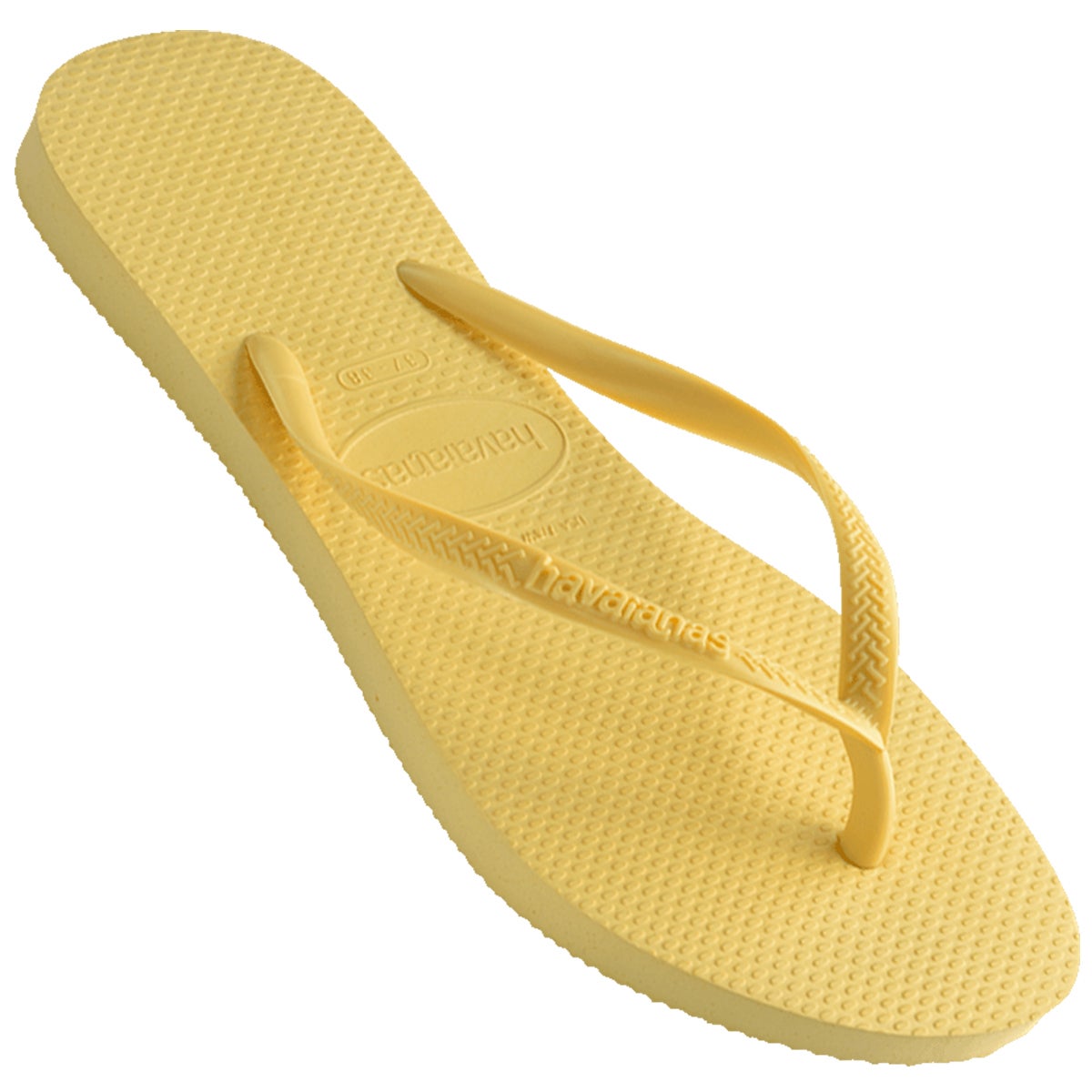 Yellow havaianas hotsell