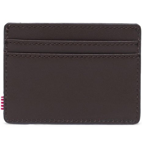Herschel Charlie Leather RFID Wallet in Brown