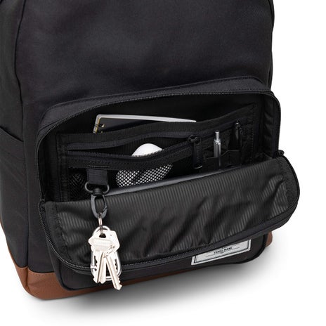 Herschel Pop Quiz Backpack in Black/Tan