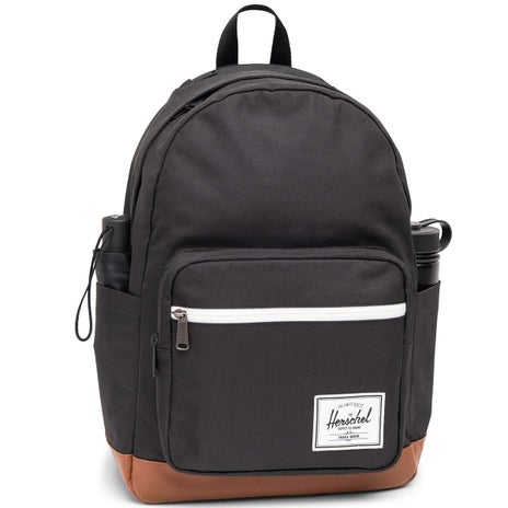 Herschel Pop Quiz Backpack in Black/Tan