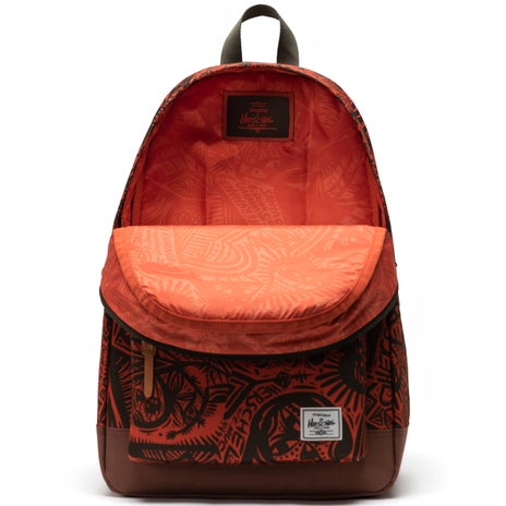 Herschel Thomas Campbell Heritage Backpack in Forest Night/Saddle Brown