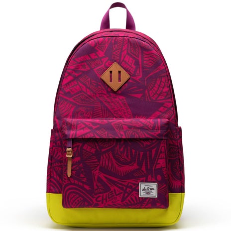 Herschel Thomas Campbell Heritage Backpack in Hollyhock/Evening Primrose