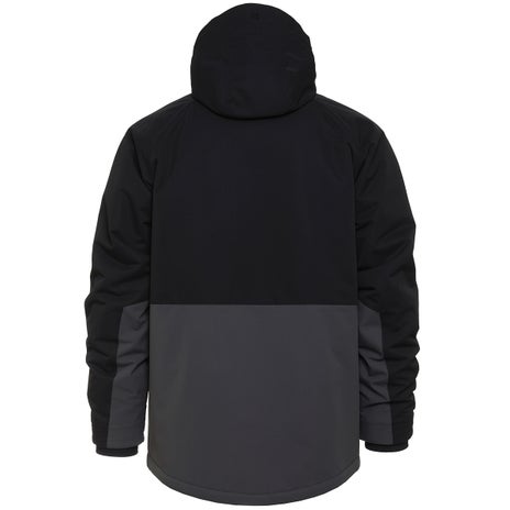 Horsefeathers Crown Jacket in Black/Iron