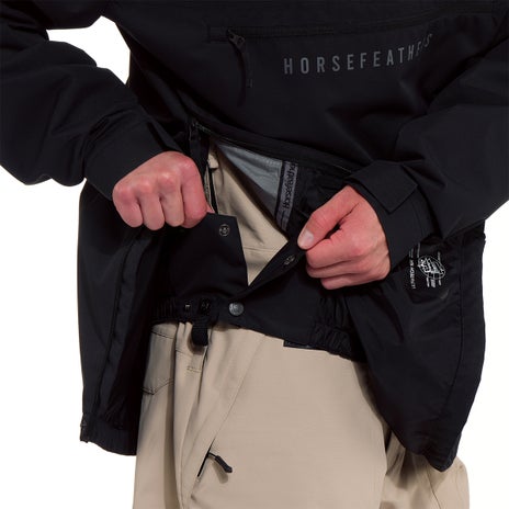 Horsefeathers Donnie Jacket in Black