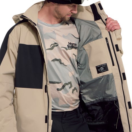 Horsefeathers Envoy Jacket in Mojave/Black