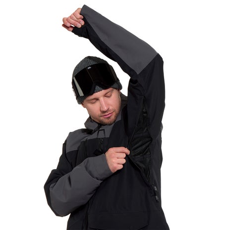 Horsefeathers Halen II Insulated Jacket in Black/Iron