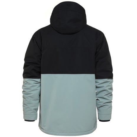 Horsefeathers Track Jacket in Black/Blue Haze