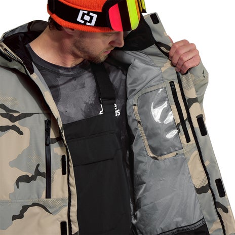 Horsefeathers Track Jacket in Desert Camo
