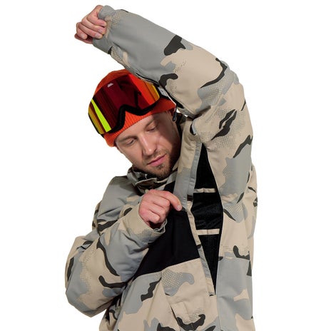 Horsefeathers Track Jacket in Desert Camo