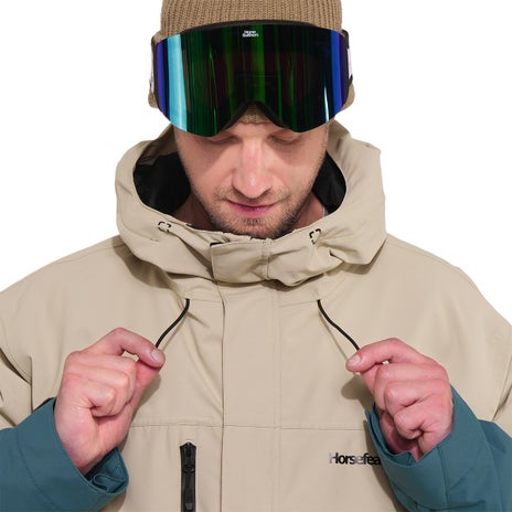 Horsefeathers Track Jacket in Mojave/Hydro