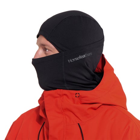 Horsefeathers Tundra Under Helmet Face Mask in Black
