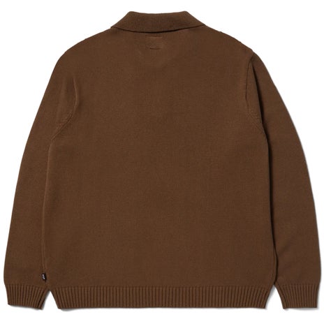 Huf Cambridge Sweater in Mud