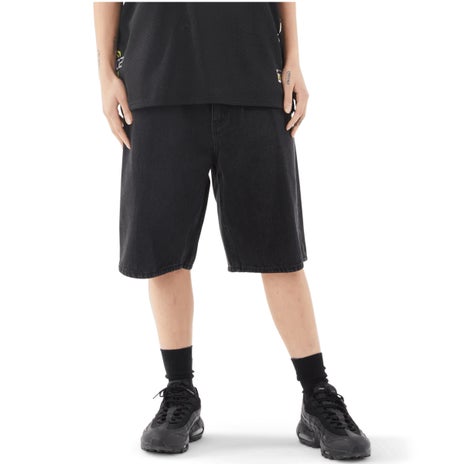 Huf Cromer Short in Washed Black