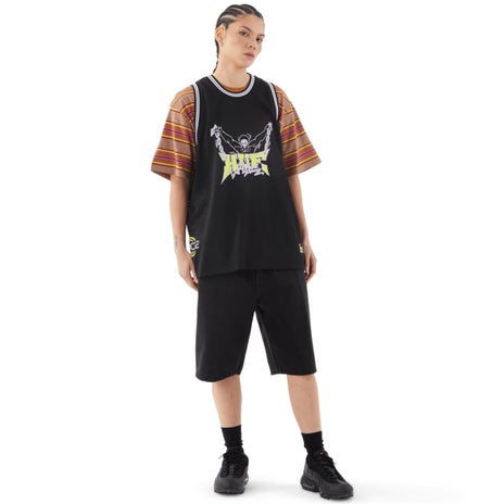 Huf Cromer Short in Washed Black