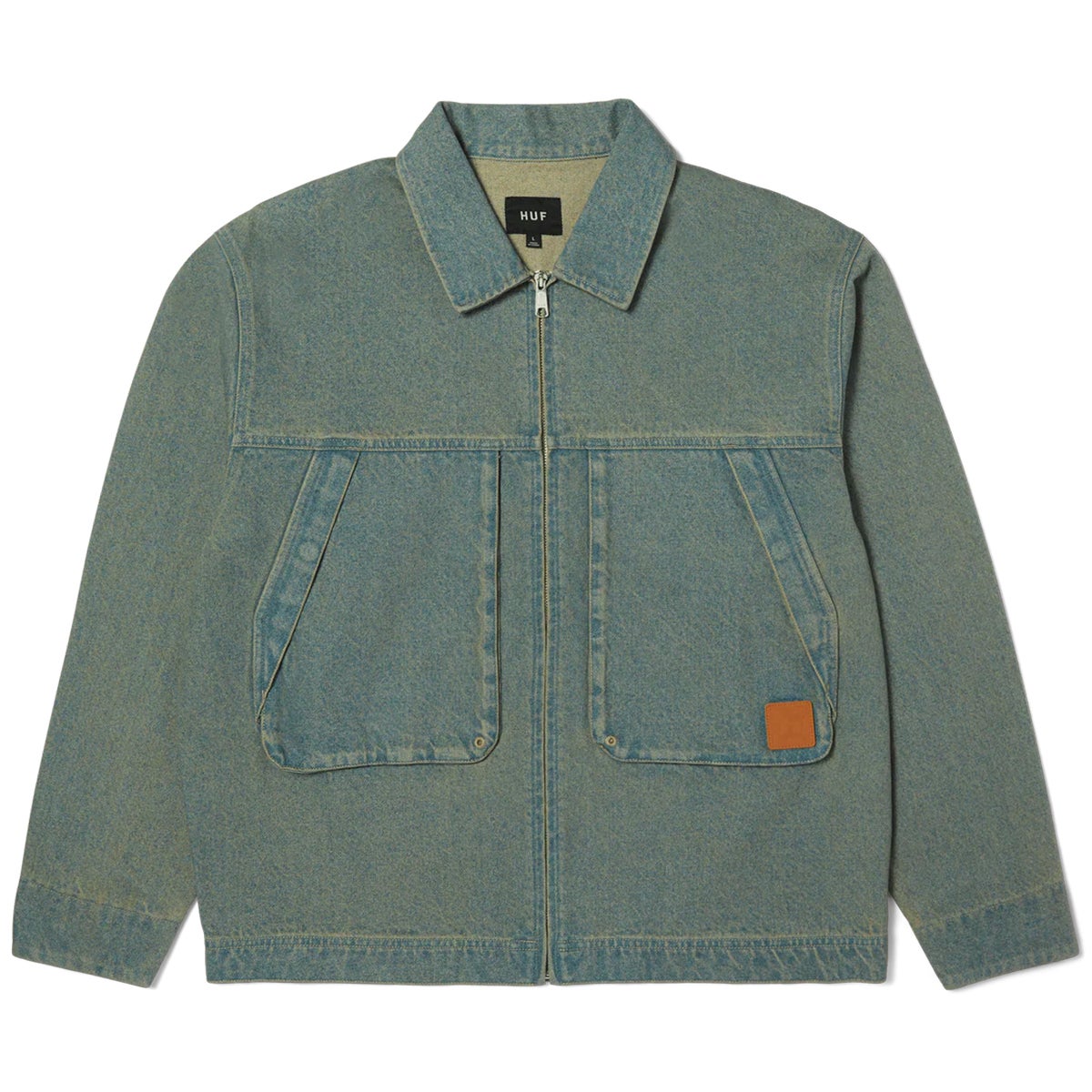 Huf Dresden Denim Work Jacket in Indigo Earth | Boardertown
