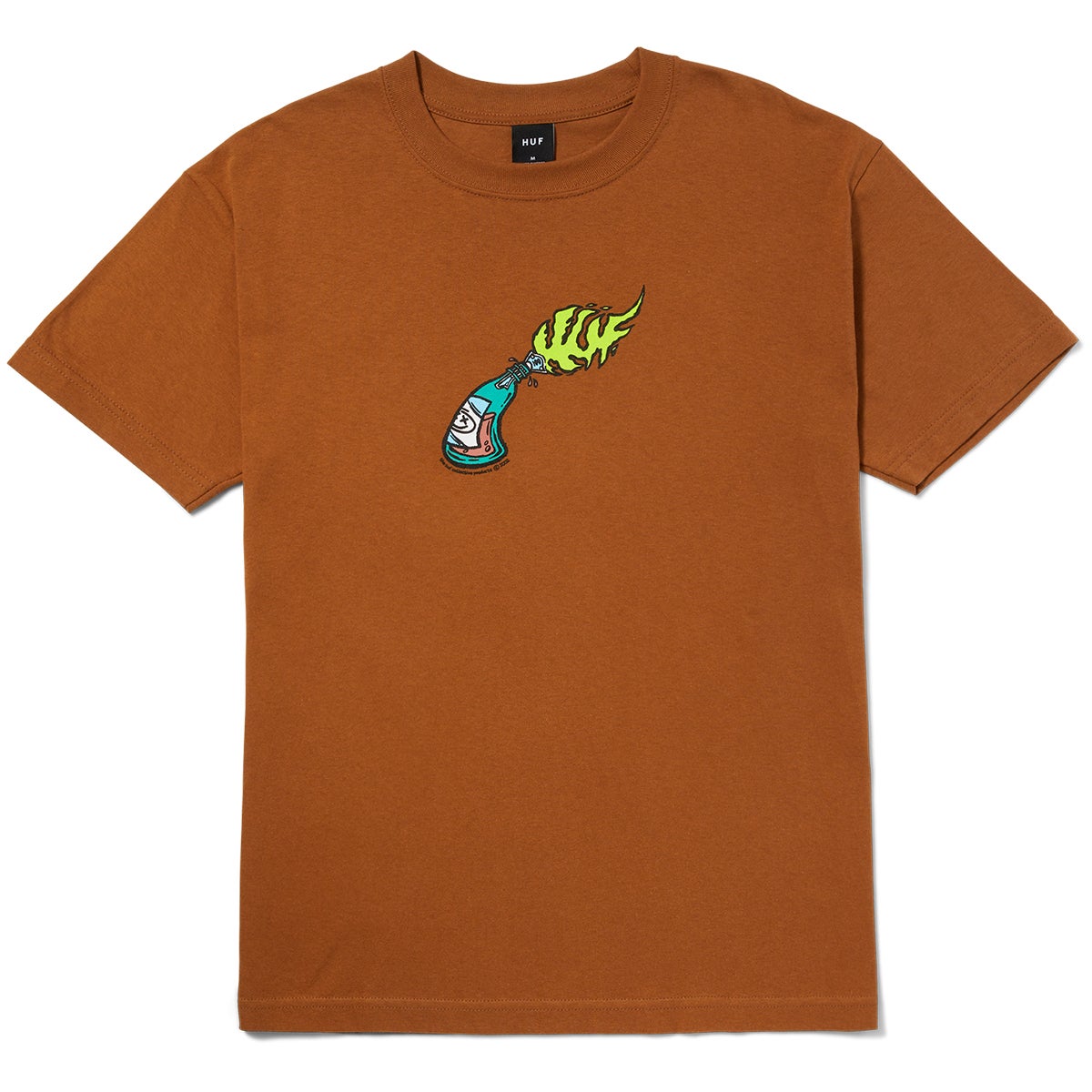 Huf Fire Starter Tee in Rubber Boardertown