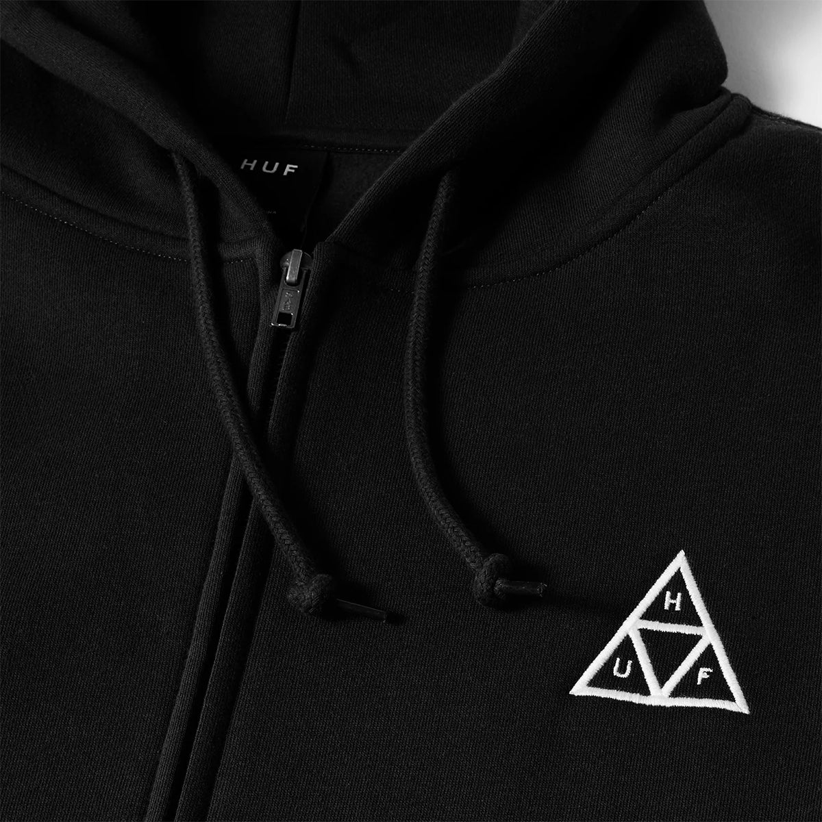 Huf Set TT Full Zip Hood in Black Boardertown