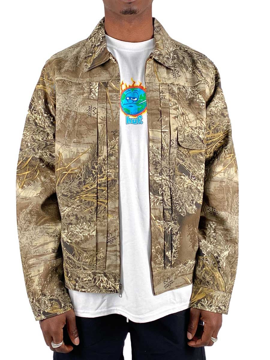 Huf X Realtree Lincoln Trucker Jacket 