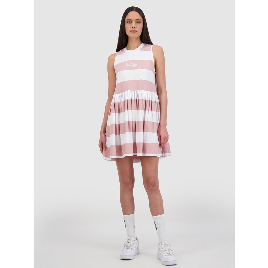 Huffer Candy Kimi Dress in Rock Salt