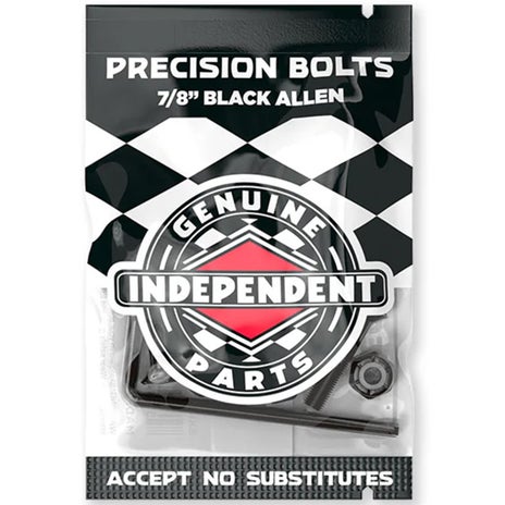 Independent Allen Precision Bolts Hardware 8pk in Black/Black