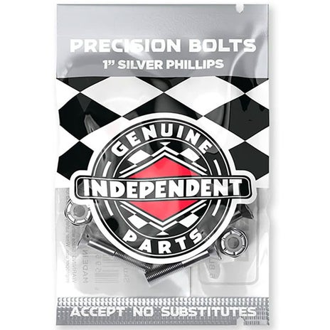 Independent Phillips Precision Bolts Hardware 8pk in Black/Silver
