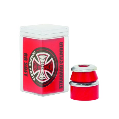 Independent Cylinder Cushions in Red
