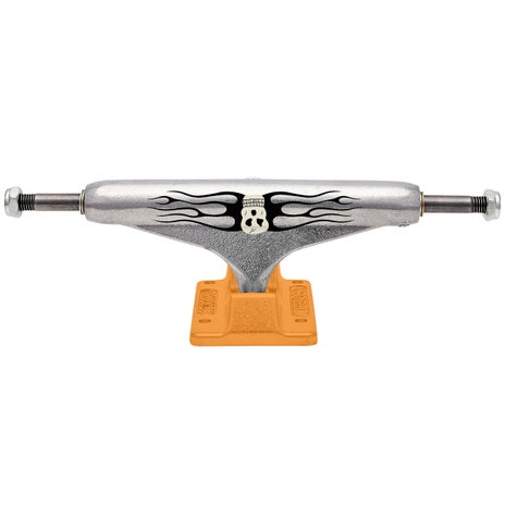Independent Stage 11 Elijah Berle Pro Skateboard Trucks in Skull Silver/Orange