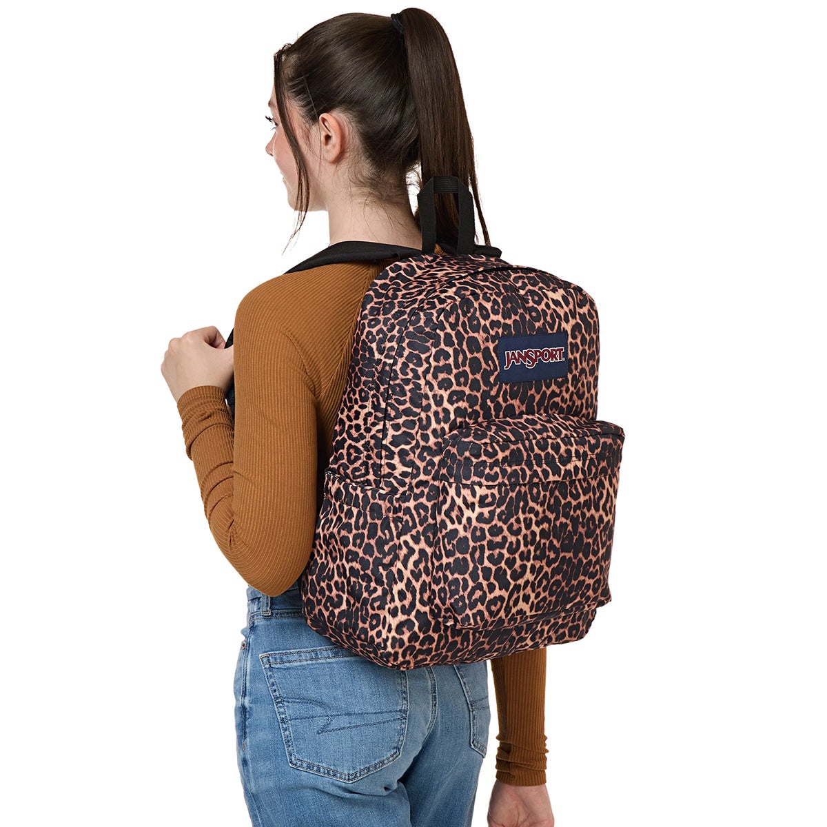 Jansport Superbreak Plus 26L Backpack in Animal Illusion