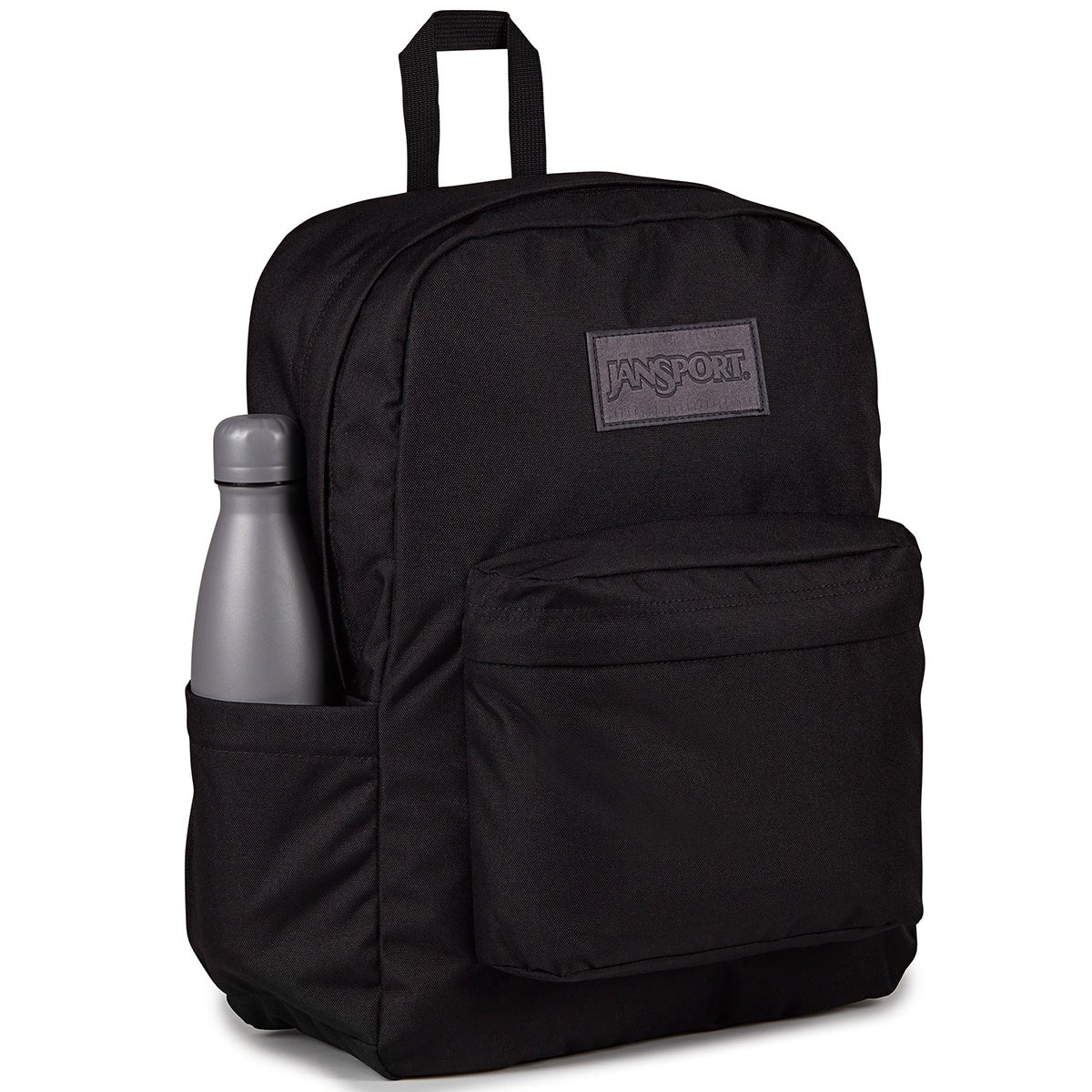 Jansport Superbreak Plus 26L Backpack in Monochrome Black