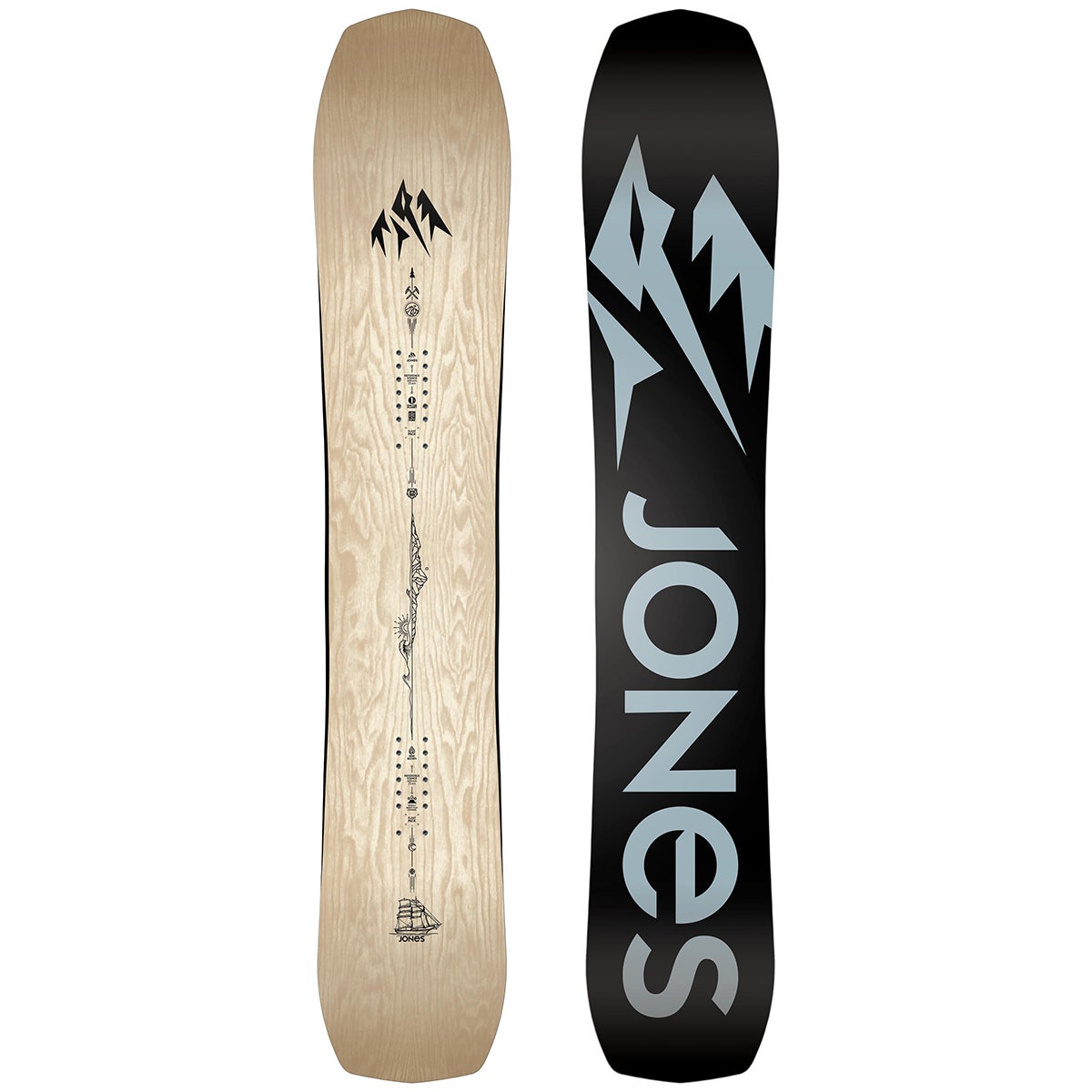 Jones Flagship Snowboard 2025 in 169W Boardertown