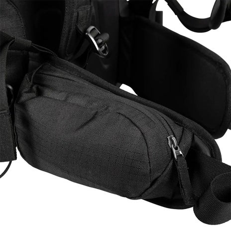 Jones Further 25L Backpack in Stealth Black