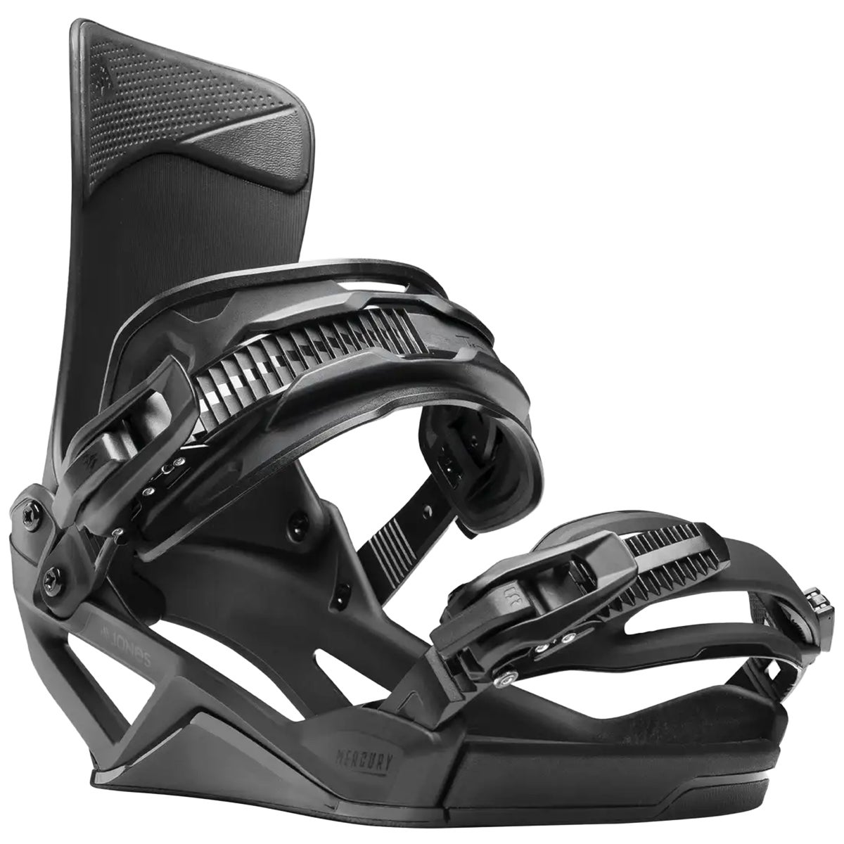 Jones Mercury FASE Snowboard Bindings 2027 in Stealth Black