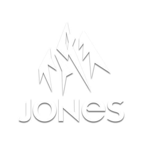 Jones Vinyl Die-Cut Sticker in White
