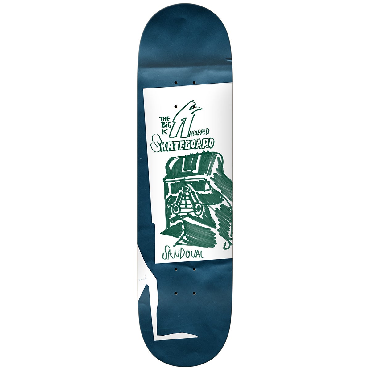 Krooked Empire Skateboard Deck in Sandoval Boardertown