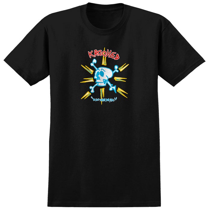 Krooked Style Tee in Black