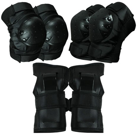 Krown Action Tri Pack Pad Set in Black