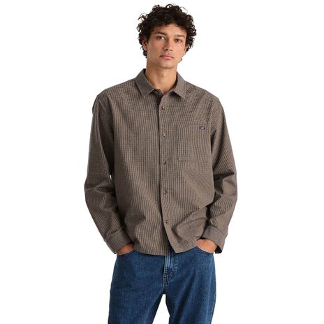 Lee Bateman L/S Shirt in Navy Check