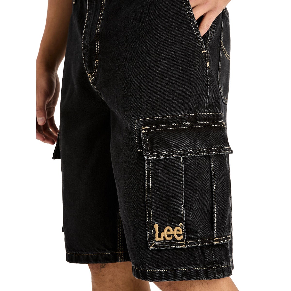 Lee L-Five Biggie Cargo Short in Just Blaze | Boardertown