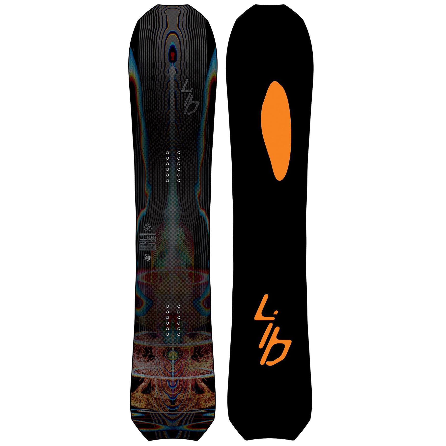 Lib Tech Apex Orca Snowboard 2022 in 159 Boardertown