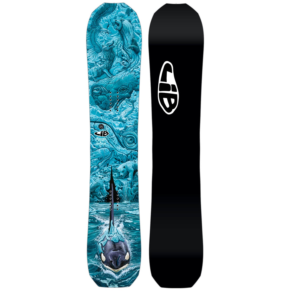 Lib Tech Golden Orca Snowboard 2027 in Multi | Boardertown