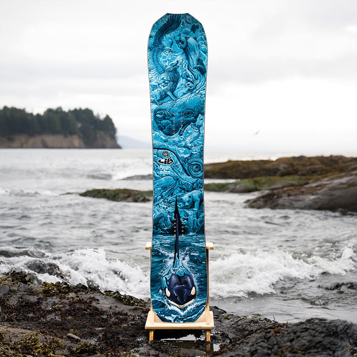 Lib Tech Golden Orca Snowboard 2027 in Multi | Boardertown