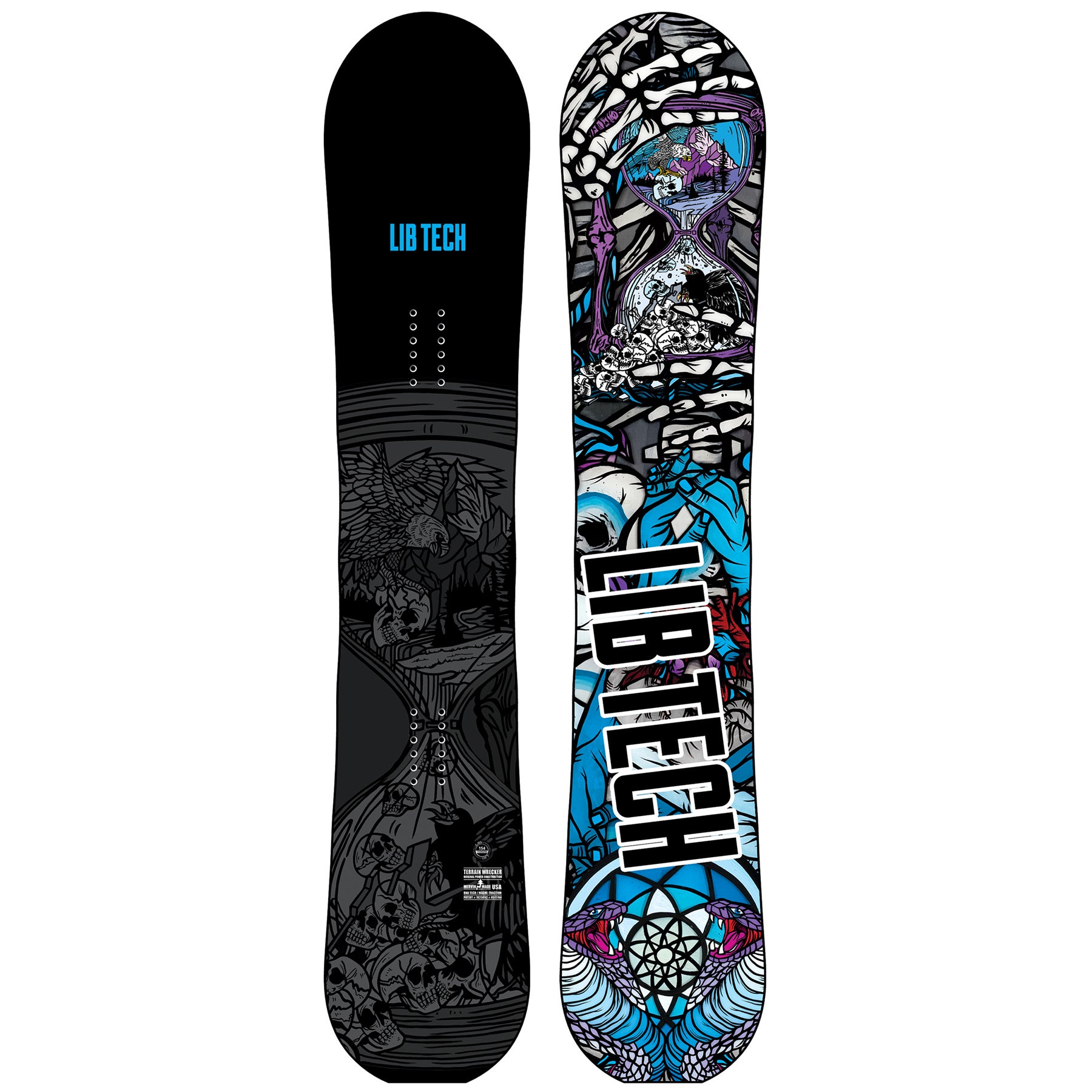 Lib Tech Terrain Wrecker Snowboard 2022 in 161W Boardertown